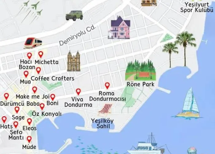 Heart Of Yesilkoy-green Village *